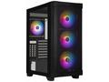 BitFenix skříň Graph ATX, 4x120 mm fan F-RGB, 2xUS