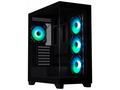 BitFenix skříň CETO, ATX, 4x 120mm ARGB fan, 2x US