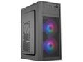 EUROCASE MidT ML N6-530B ARGB, bez zdroje, 2x USB 