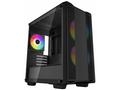 DEEPCOOL skříň CC360 ARGB, MicroATX, 3x120 ARGB fa