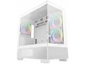 DEEPCOOL Case CG380 3F WH, mATX, ARGB, Průhledná b