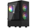 Krux skříň Vako RGB, ATX, 2x140mm RGB fan, 1x120mm