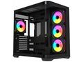 Krux skříň Tano ATX, 4x120 mm PWM ARGB fan, 2xUSB 
