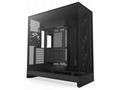 NZXT skříň H9 Flow dvoukomorová ATX, 3x140mm fan, 