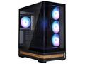 Zalman skříň P40 Namu, midT, 4x120mm ARGB fan, 2xU