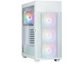 Zalman skříň S5 Neo White, ATX, 4x 120mm RGB Fan, 