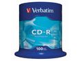 VERBATIM CD-R(100-Pack)Spindle, EP, DL, 52x, 700MB