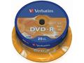 VERBATIM DVD-R 4,7GB, 16x, 25pack, spindle