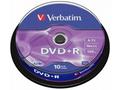 VERBATIM DVD+R 4,7GB, 16x, 10pack, spindle