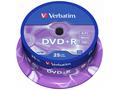 VERBATIM DVD+R 4,7GB, 16x, 25pack, spindle
