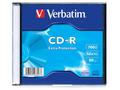 VERBATIM CD-R 700MB, 52 Extra Prot. Slim Box