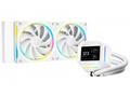DEEPCOOL Vodní chladič LM240 WH, ARGB, 2x 120mm, A