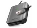 AXAGON CRE-S3, USB-A 3.2 Gen 1 - SUPERSPEED čtečka