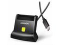 AXAGON CRE-SM4NC, USB-C čtečka kontaktních karet S