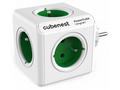 Cubenest Powercube Original, 5× zásuvka, bílá, zel