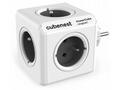 Cubenest Powercube Original, 5× zásuvka, bílá, šed