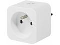 NEDIS Wi-Fi chytrá zásuvka, měřič výkonu, 16A, fra