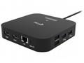 i-tec USB-C Dual HDMI Docking Station, Power Deliv