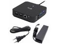 i-tec USB-C DP Dual HDMI Docking Station, Power De