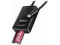 AXAGON ADM2-CM USB-C 10Gbps - M.2 NVMe & SATA SSD 