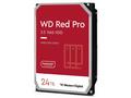 WD Red Pro, 24TB, HDD, 3.5", SATA, 7200 RPM, Červe
