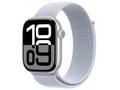 Apple Watch S10, 46mm, Silver, Sport Band, Blue Cl