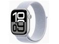 Apple Watch S10 Cell, 42mm, Silver, Sport Band, Bl