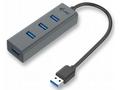 i-tec USB HUB METAL, 4 porty, USB 3.0, pasivní, ko