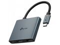 TP-Link UH3020C Hub USB typu C 3v1, 3x HDMI 4K při