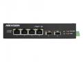 Hikvision DS-3T0506HP-E, HS, průmyslový PoE switch