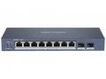 Hikvision DS-3E1510P-SI - Smart managed switch 8x 