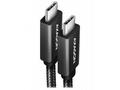 AXAGON BUCM32-CM10AB, SPEED+ kabel USB-C <-> USB-C