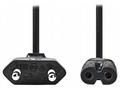 NEDIS napájecí kabel 230V pro adaptéry, přípojný, 