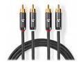 NEDIS PROFIGOLD stereo audio kabel, 2x RCA zástrčk