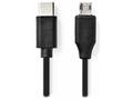 NEDIS kabel USB 2.0, zástrčka USB-C - zástrčka USB
