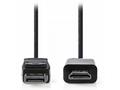 NEDIS kabel DisplayPort - HDMI, zástrčka DisplayPo