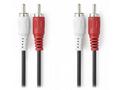 NEDIS stereo audio kabel RCA, 2x zástrčka RCA - 2x