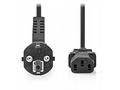 NEDIS napájecí kabel, Typ F zástrčka - IEC-320-C13