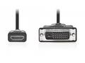 NEDIS kabel HDMI - DVI, konektor HDMI - zástrčka D