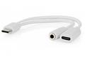 Nedis CCGB64922WT01 - USB-C Adaptér| | USB-C™ Zást