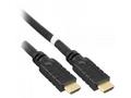 PremiumCord HDMI High Speed + Ethernet kabel, zlac