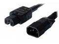 PremiumCord prodlužovací přívod 230V, IEC 320 C14 