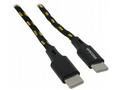 PATONA kabel USB-C, USB-C, Power delivery 30W, opl