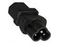 PremiumCord Adaptér IEC C13 female na IEC C6 male 