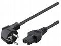 PremiumCord napájecí kabel 240V, délka 2m CEE7, IE