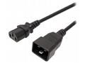 PremiumCord Kabel sítový propojovací 230V 10A 1m, 