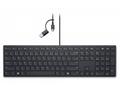 DELL KB525C, německá, klávesnice, USB, černá