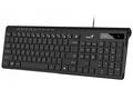 Genius Slimstar 230 II, Klávesnice, drátová, USB, 