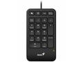 GENIUS NumPad 125, Drátová, USB-C, Copilot, slim d
