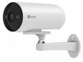 EZVIZ IP kamera H5 PoE 2K, bullet, PoE, 3Mpix, kry